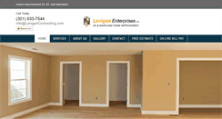 Desktop Screenshot of lanigancontracting.com